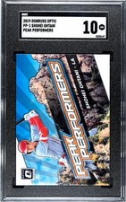 2019 Donruss Optic PP-1 Shohei Ohtani Peak Performers SGC 10 GEM MINT