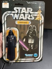 1977 Original 12 Back Star Wars Darth Vader Kenner Action Figure Sealed  New
