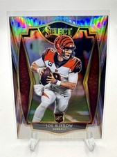 2020 Select Joe Burrow Premier Level Silver Prizm Rookie Card RC #146 Bengals. rookie card picture