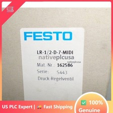 US FREE TAX New FESTO LR-1/2-D-7-MIDI 162586 Pressure Regulator