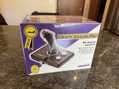 Vintage Advanced Gravis Analog Pro Joystick for IBM PC & Compatible BRAND NEW