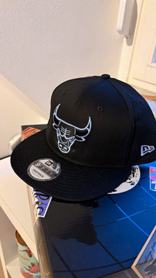 New Era 9FIFTY Snapback NBA Chicago Bulls Cap Schwarz/Blau/Weiß Größe M-L