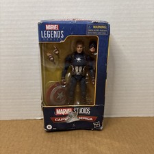 Marvel Legends Series Captain America Marvel Studios Hasbro Box Damage