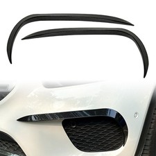 Kohlefaser Front Sto&szlig;stange Flosse Flaps f&uuml;r Mercedes Benz GLB X247 2020-2021