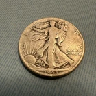 1945-P Walking Liberty Silver Half Dollar (50c)