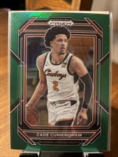 2023-24 Panini Prizm Draft Picks - Cade Cunningham #65 Green Prizm