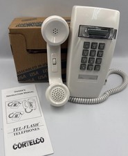 Cortelco 255444-VBA-20M Single Keypad Wall Phone