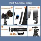 0X+GS10 Portable Camera Tripod With Ball Head For Photography For