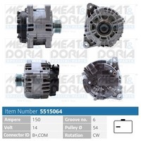 Meat & Doria Generator FüR CitroëN Berlingo B9 1.6 Hdi 90 Ud_ 2.0 Peugeot 308