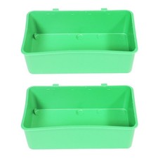 2pcs Parrot Shower Bath Tub Pet Supplies Bath Tub Cleaning Accessory Green 