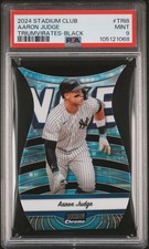 2024 Topps Stadium Club Triumvirates Aaron Judge TRI-8 Black /99 PSA 9 Yankees