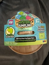    New RMS Crazy Fun Green Holographic Mystery Squishy Dumpling Apple Scented