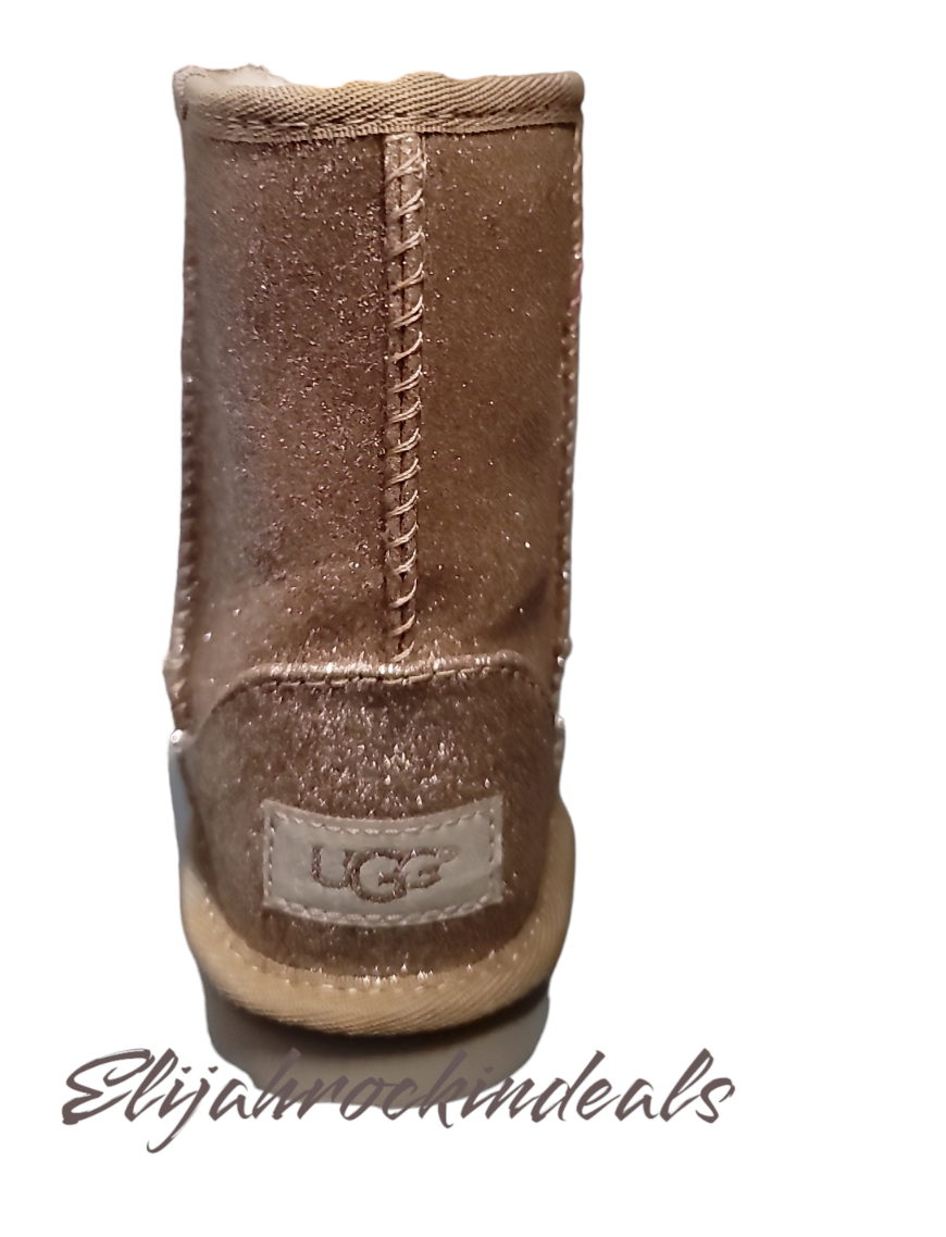 NEW UGG BIG KIDS AND TODDLERS CLASSIC GLITTER BOOTS II STYLE
