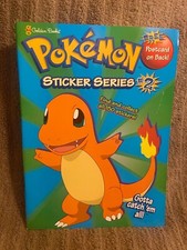 Vintage Pok mon Golden Books 1999 Sticker Series 2 Activity Book