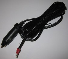 Automotive Cigarette Lighter Cord - 12 ft Cable with FastOn Terminal - 2 A Fuse