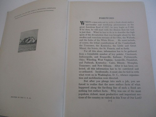 Hungry Waters, 1937 1. Auflage Signiert vom Autor (ungeprüft) Vintage Lowell Thomas - Bild 4 von 11