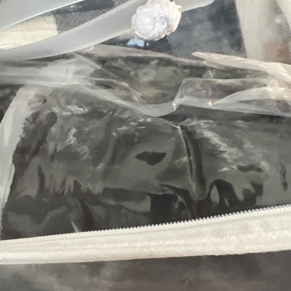 Роскошный искусственного меха плед супер мягкий легкий диван диван 50 x 60 новый серый - Изображение 4 из 4