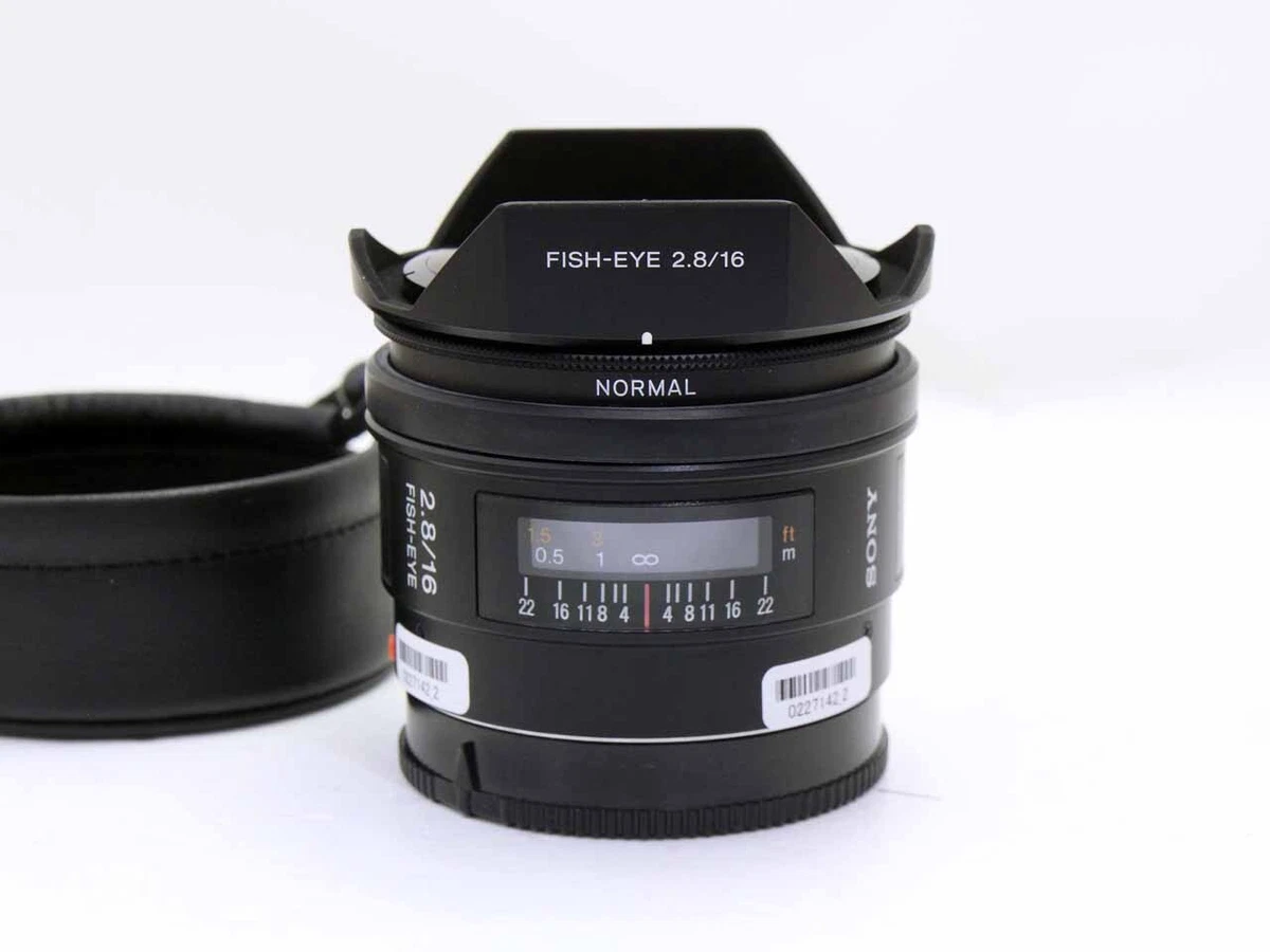 SONY 16mm F2.8 Fisheye SAL16F28-