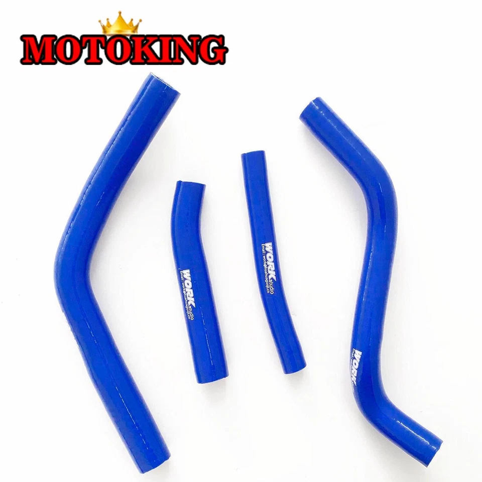 Blue Silicone Radiator Hose for 2014-2018 Yamaha YZ250F YZ450F 2015 2016 2017 Foto 3 de 4
