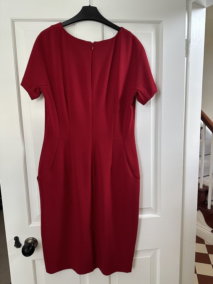 Next Red Dress Size 12 eBay