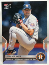 Justin Verlander 2022 Topps Jetzt MLB Spieler Auswahl Awards RC #PCA-7 Sp -