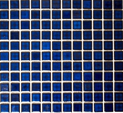 Mosaikfliesen Keramik kobalt Küche Wand Fliesenspiegel 18-0405_b | 1 Matte