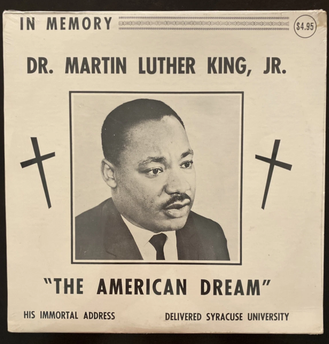MARTIN LUTHER KING MLK Lp American Dream Syracuse University SEALED RECORD VINYL