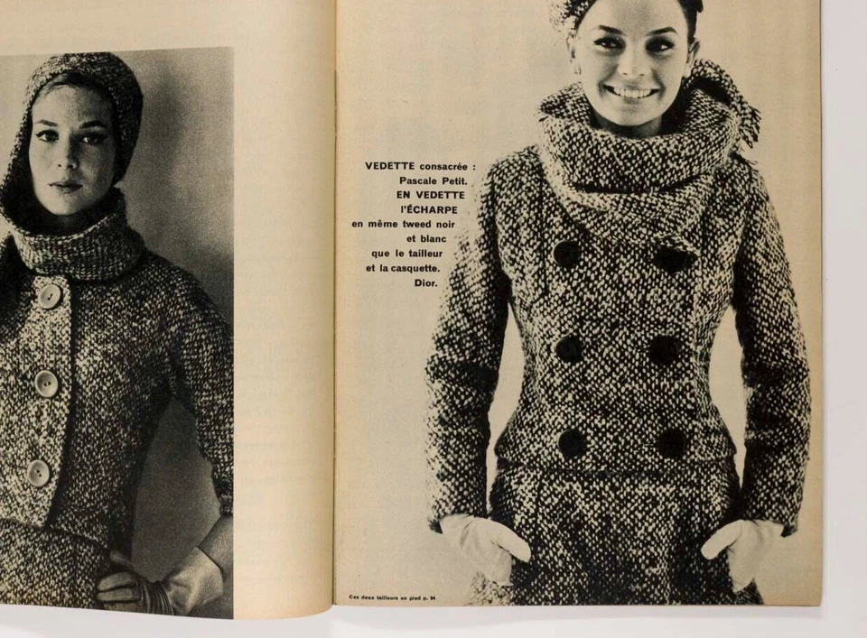 BRIGITTE BARDOT Romy Schneider CLAUDIA CARDINALE Elle magazine 1 September 1961 - Image 3 of 4