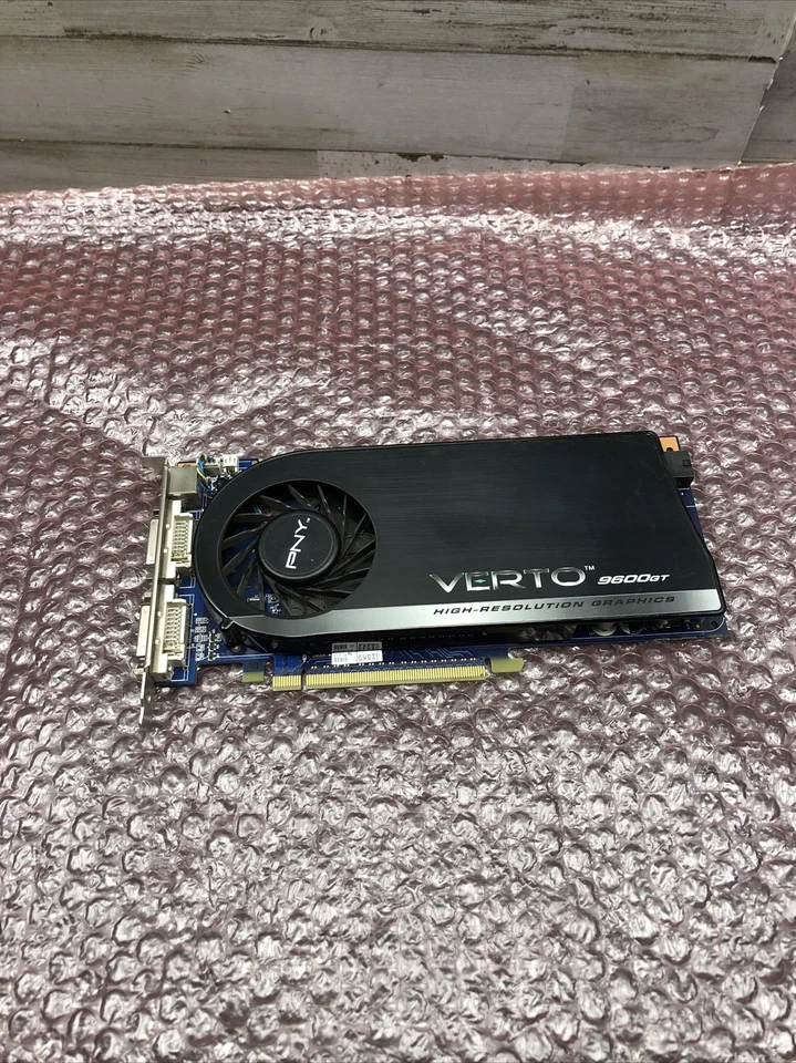 PNY Verto GeForce 9600GT 512MB GDDR3 S-Video Dual DVI PCIe 2.0 Video Card - Image 2 of 4