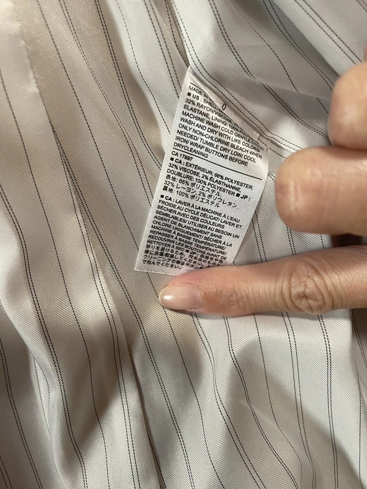 Banana Republic верблюд / бежевый блейзер размер 0. Slim Fit. Отличное состояние товара ❗️ - Изображение 4 из 4