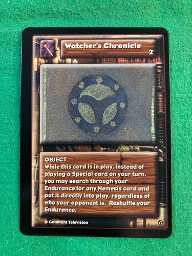 HIGHLANDER CCG - (WATCHER'S CHRONICLE) SINGLE RARE CARDS - Picture 56 of 59