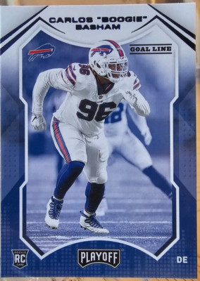 2021 Panini Playoff Goal Line Parallel Carlos Basham RC #269 Buffalo Bills