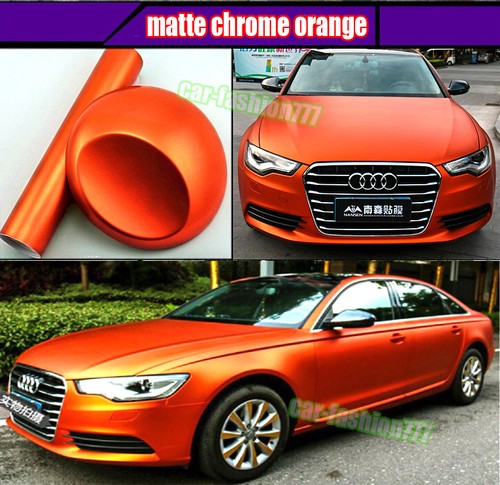 Envoltura para todo el coche - Adhesivo de vinilo cromado metálico mate satinado 50 pies / 65 pies - Imagen 29 de 59