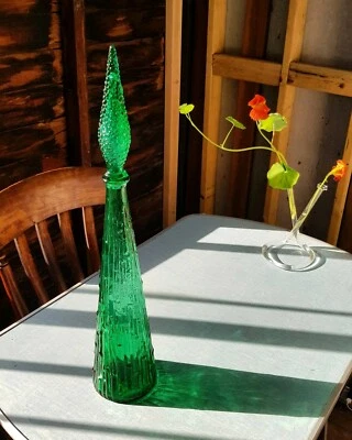 1960s Genie Bottle Green Glass Bamboo Texture Collectables Gumtree Australia Clarence Valley Iluka 1960s Genie Bottle Green Glass Bamboo Texture Collectables Gumtree Australia Clarence Valley Iluka