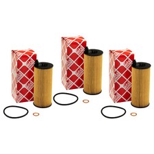 Ölfilter Motor Öl FEBI 101324 Set 3 Stück für BMW 3er Mini Clubman Toyota Auris