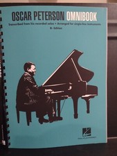Oscar Peterson Songbook Omnibook B-Flat Instruments Jazz Transcriptions New
