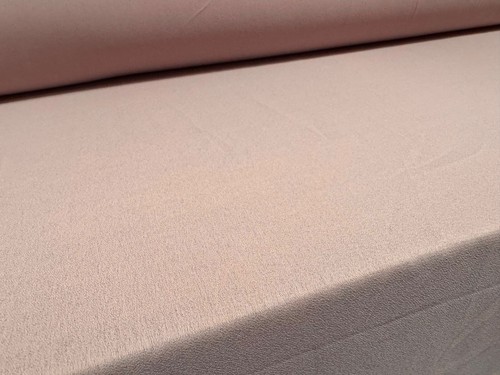 Georgette Woven Dress Fabric, Per Metre - Plain - Pale Pink - Picture 2 of 3