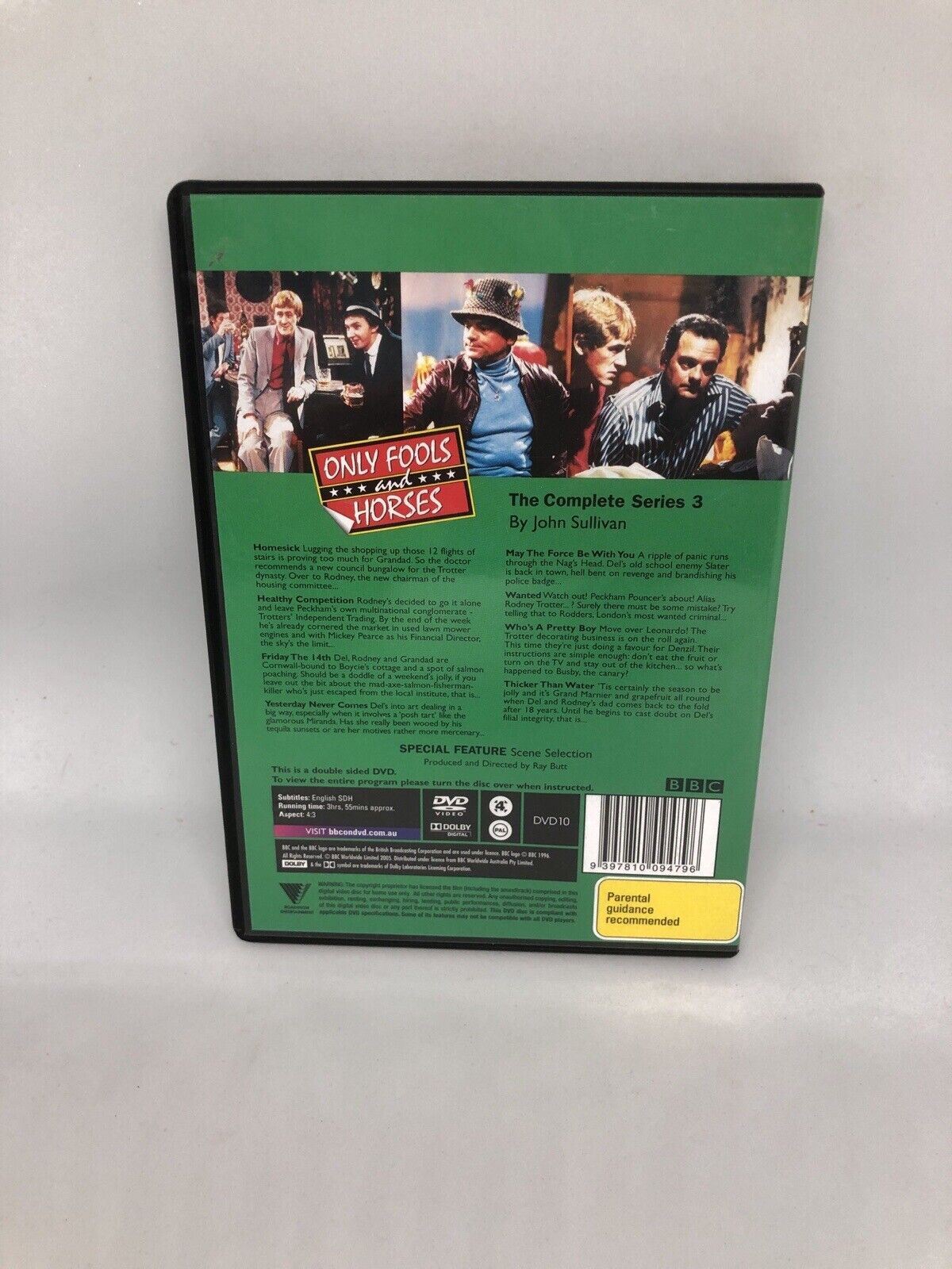 ONLY FOOLS AND HORSES Season Three DVD Region 4 TV Show VERY GOOD