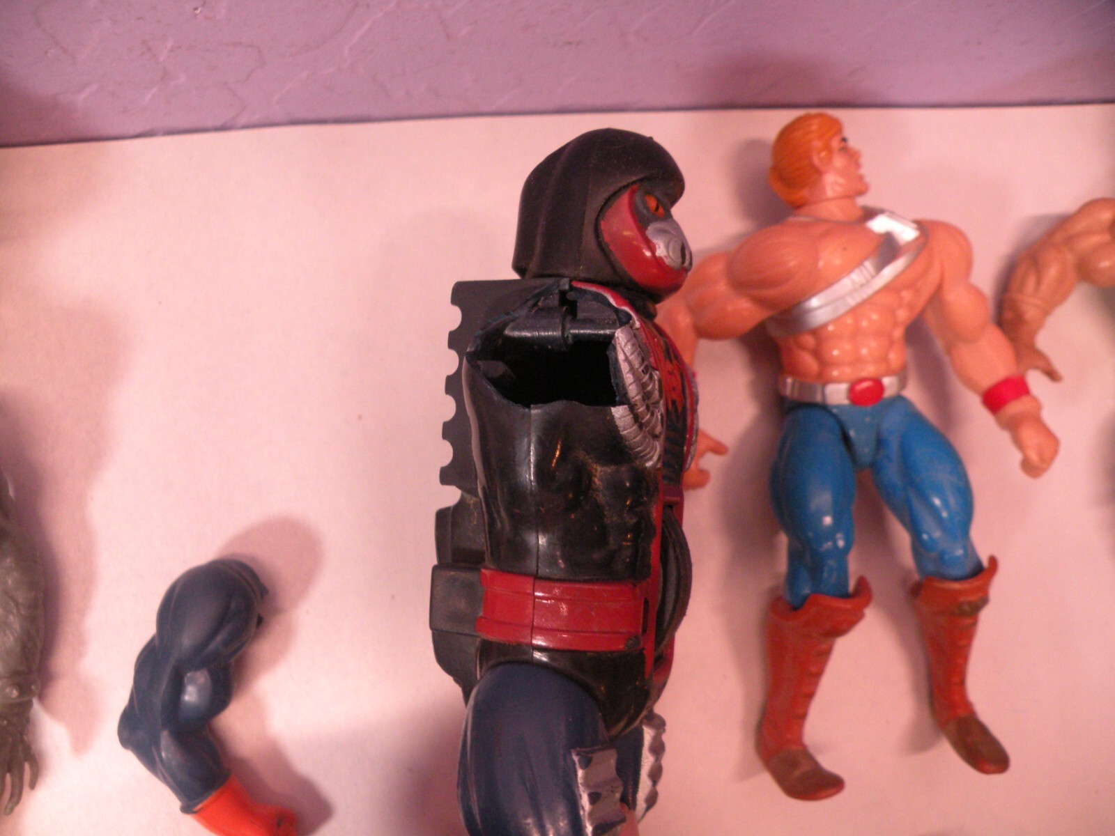 Vintage HE MAN ACTION FIGURES MOTU masters of the universe Skeletor LOT