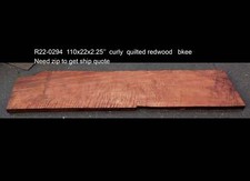 quilted  Live Edge  Redwood Slab  DIY craft  river table  R-200