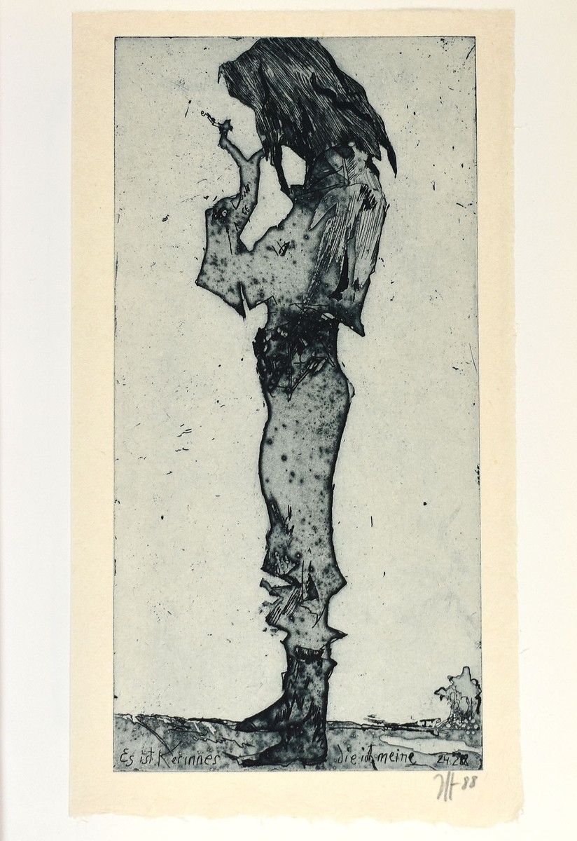 Janssen, Frauenbildnisse. 1947 - 1988. [Vorzugsausgabe mit