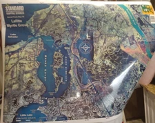 Standard Mapping Services - Aerial Photo Map of Delacroix Pointe A LA Hache