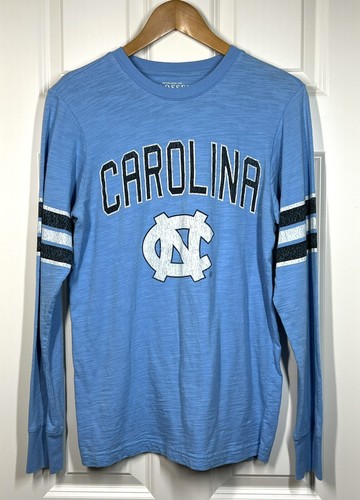 UNC Carolina Tar Heels T Shirt Women’s Blue Long Sleeve Small