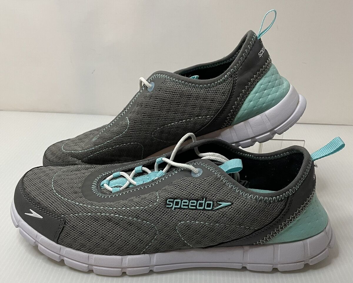 Speedo Shoes Women's Size 10 Gray Sneakers Trainers Slip-On Speedo Shoes Women's Size 10 Gray Sneakers Trainers Slip-On