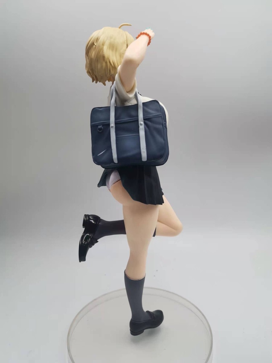 New 1/6 27cm Uniform Girl PVC Figure Anime Toy No box Face