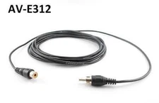 12 ft. RCA Male to Female Audio Extension Cable AV-E312