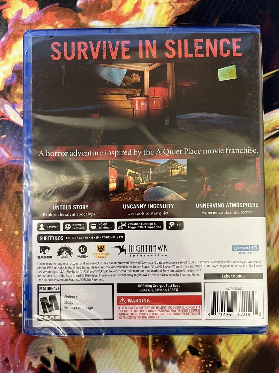 新品　PlayStation5 難あり　1台 A Quiet Place: The Road Ahead (PS5, Playstation 5) BRAND NEW