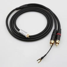 HIGH END TONEARM PHONO CABLE FOR GRACE 704 707 714 AND MORE CARDAS 5 PIN 1.5m