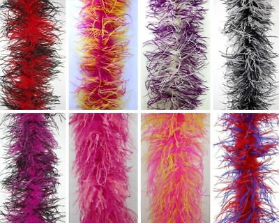72"long A+ Quality Ostrich Feather Boa NEW! 4 ply 20+  colors to pick from 
