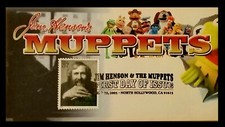 SUPER RARE - Jim Henson MUPPETS FDC set by RAGE CACHETS - son of Therome Cachets